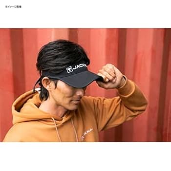 JACKALL - ジャッカルサンバイザー Amazon | JACKALL(ジャッカル) ジャッカルロゴ サンバイザー